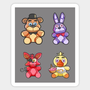 Five Nights at Freddy's Plush Toy Set Magnet